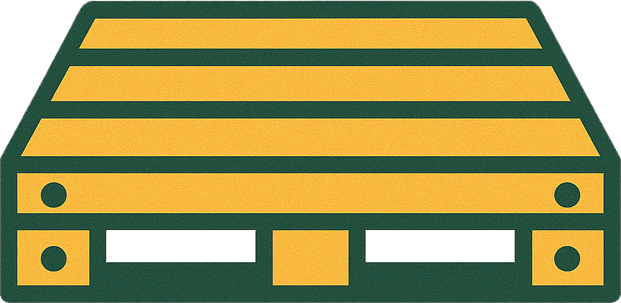 Heavy-duty pallet icon