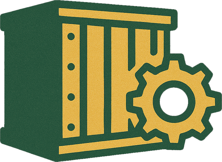 Industrial crate icon
